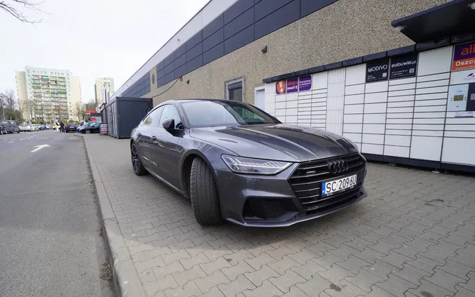 audi Audi A7 cena 209000 przebieg: 110000, rok produkcji 2018 z Wojnicz